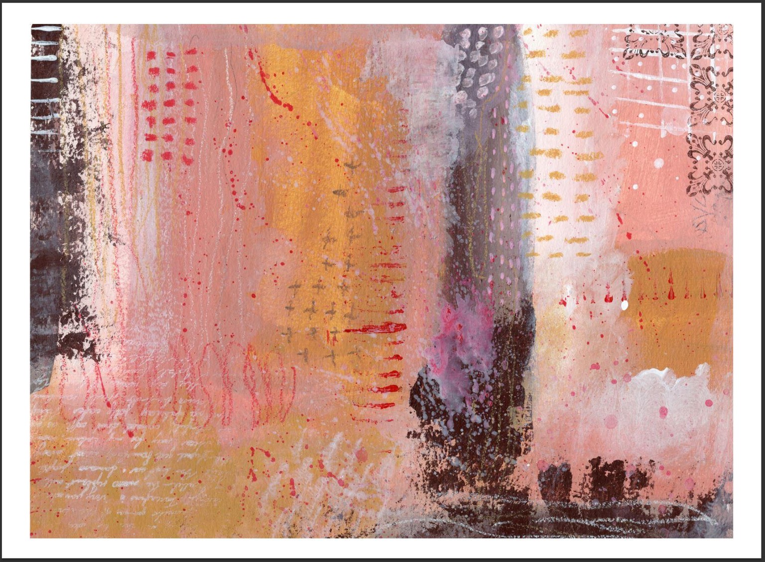 Colour blocking abstract - image 1 - student project