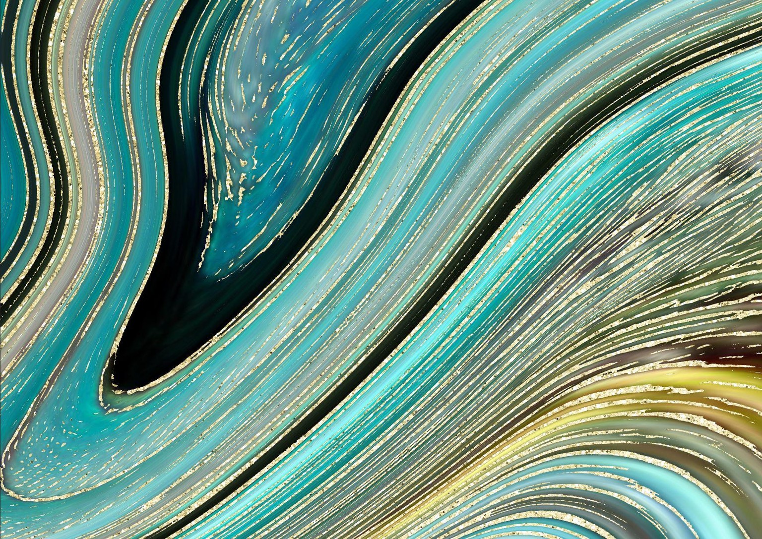 Turquoise and Gold - image 1 - student project