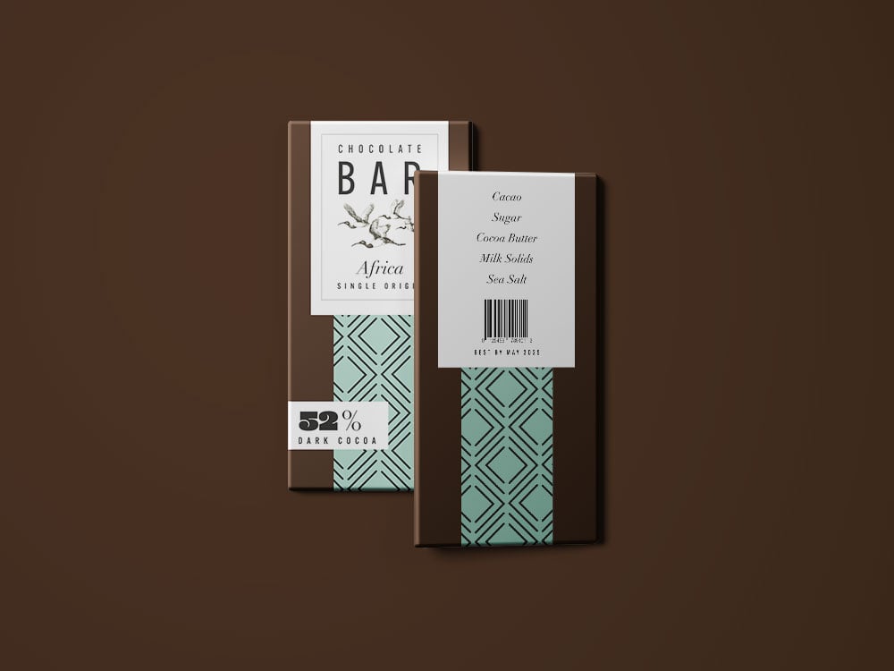 Chocolate Bar Wrapper - image 2 - student project