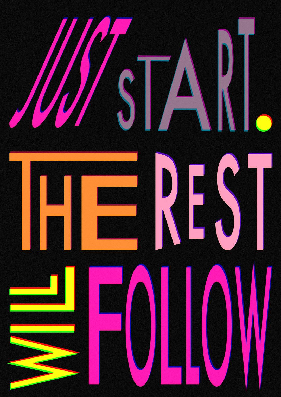 Typography Posters - image 1 - student project