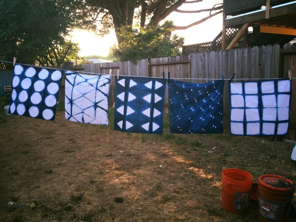 Toddler Shibori Wardrobe - image 4 - student project