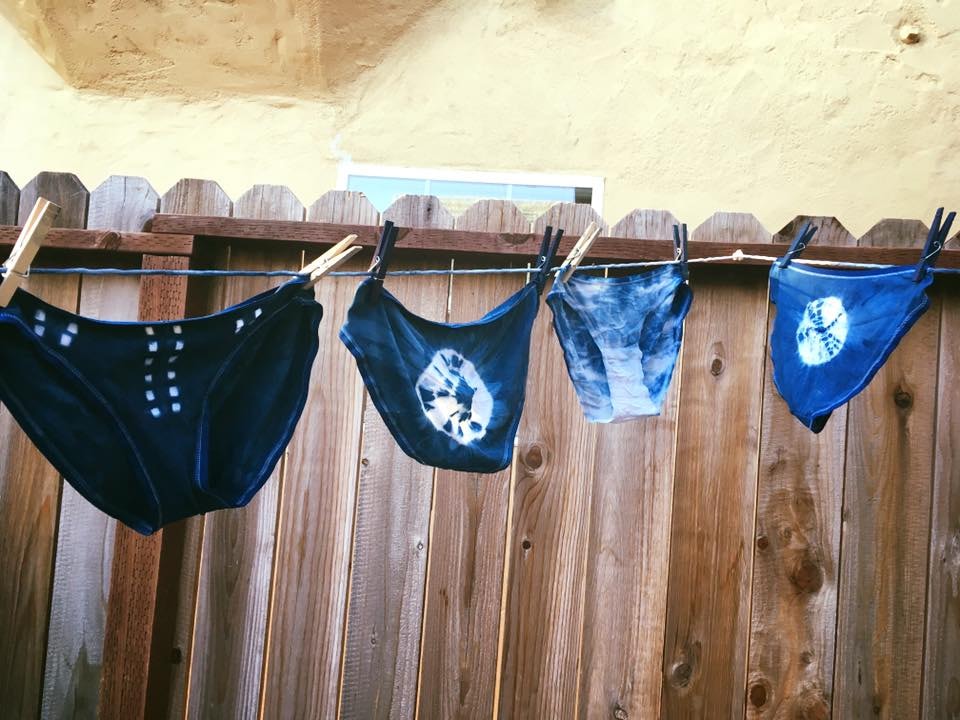 Toddler Shibori Wardrobe - image 3 - student project