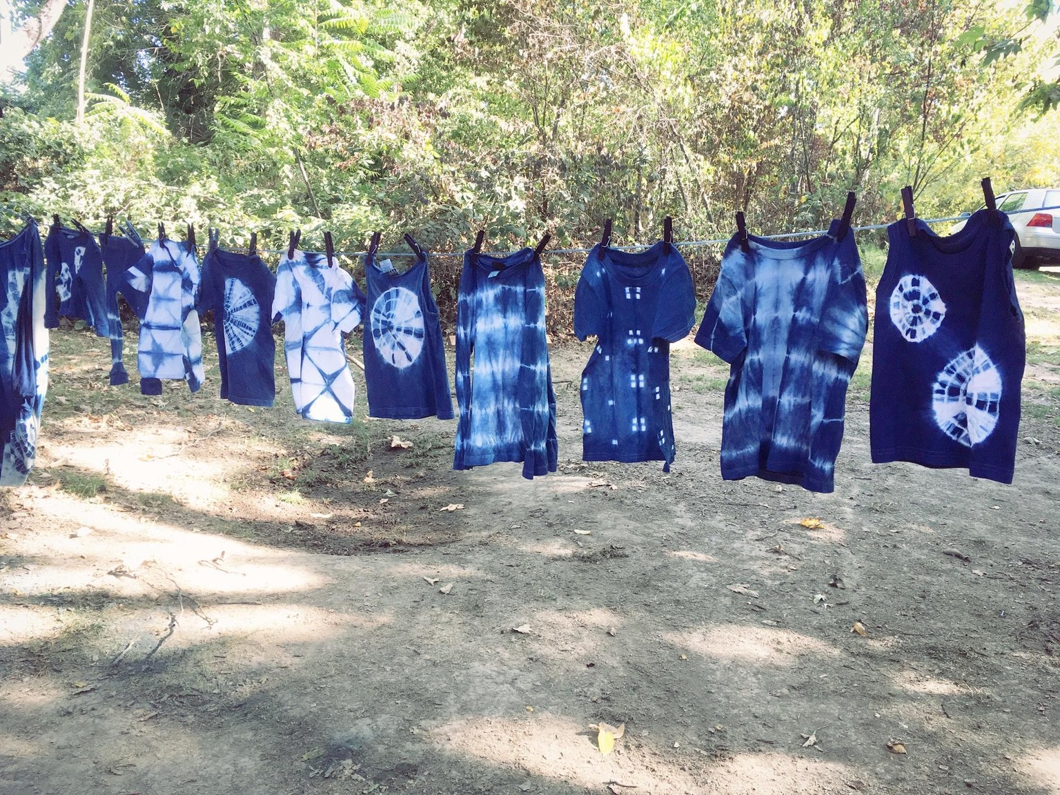 Toddler Shibori Wardrobe - image 1 - student project