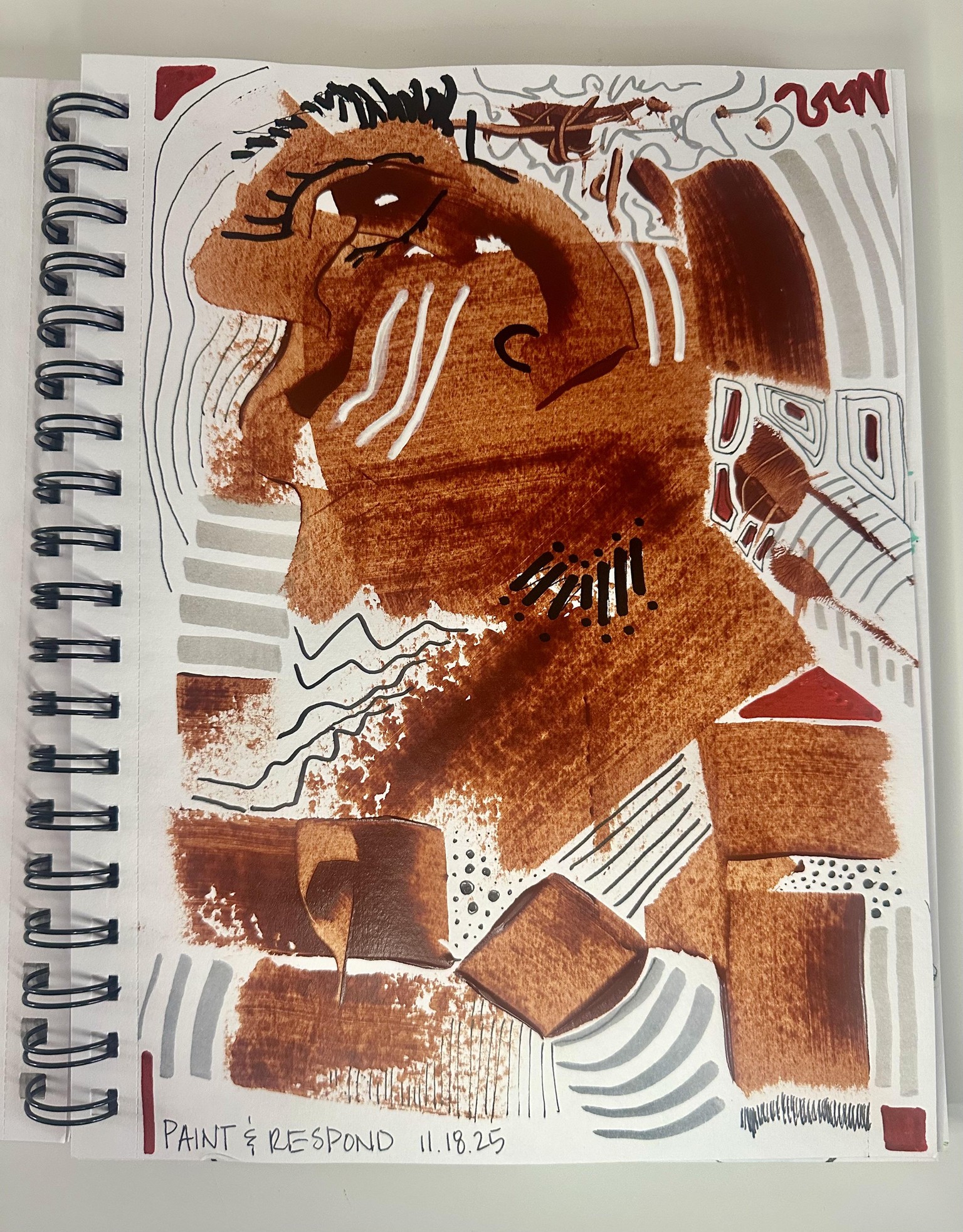 Minute Art Journaling: A 7-Day Challenge that took a year. .. . - image 2 - student project