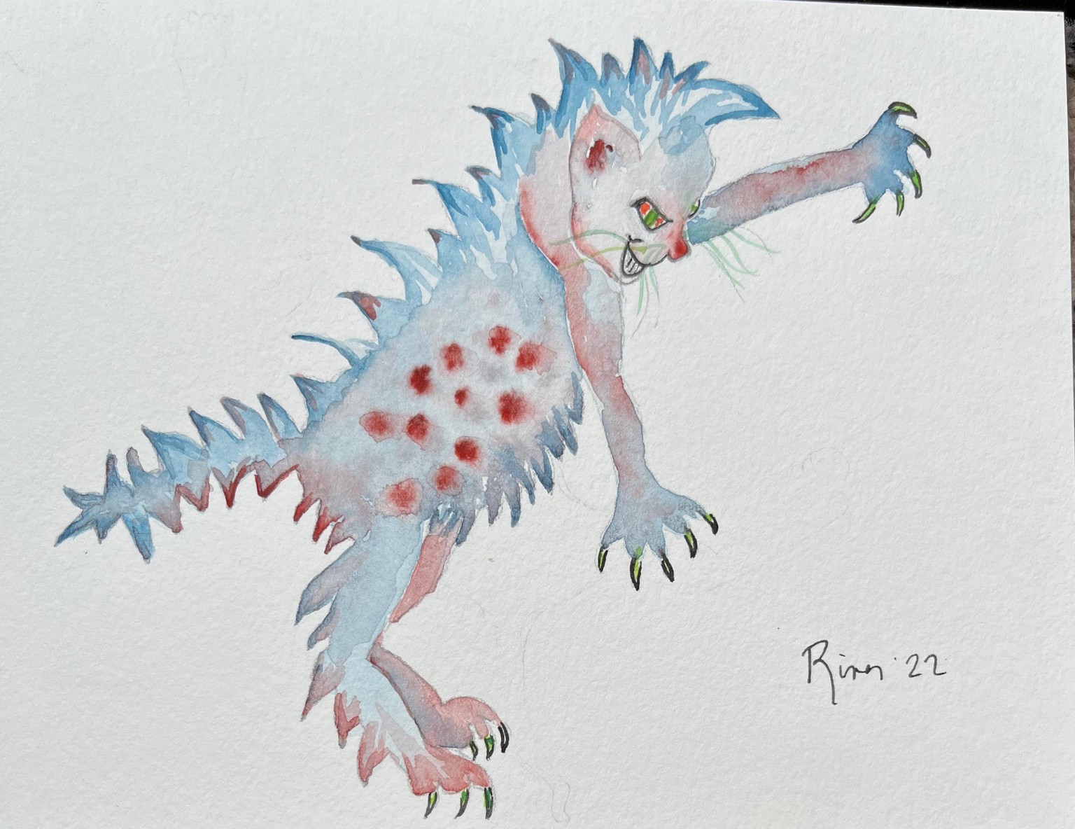 Monsta-cat - image 1 - student project