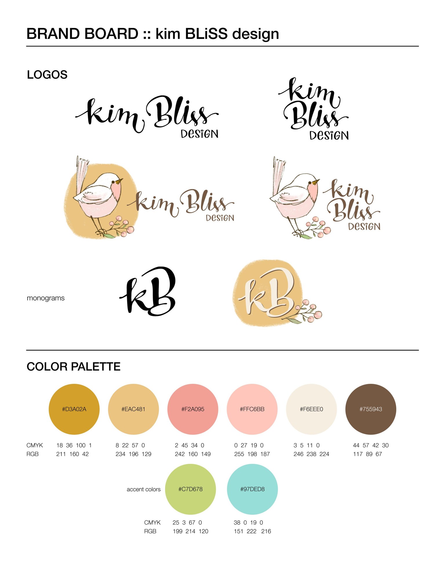 MY BRAND BOARD - image 1 - student project