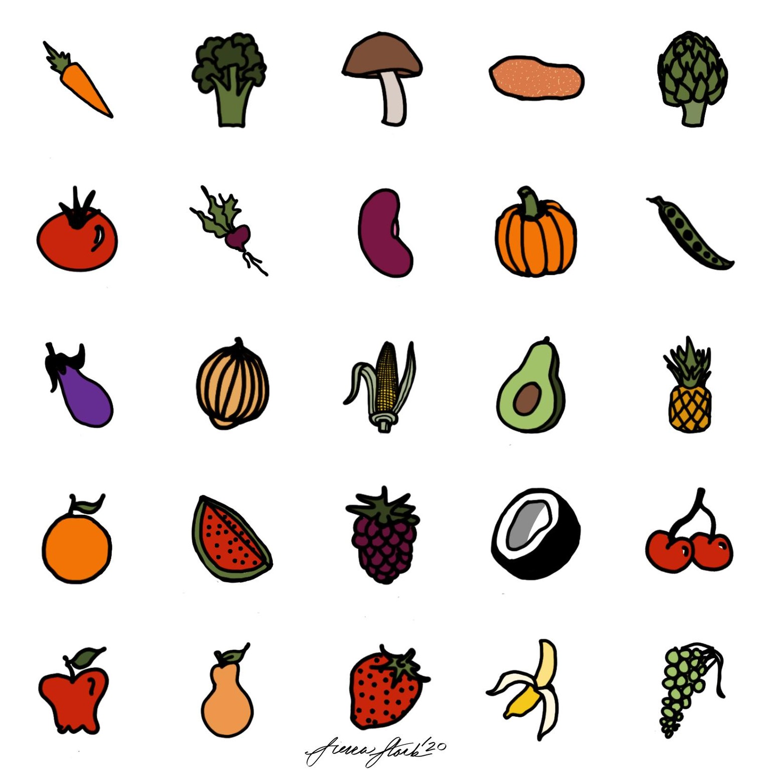 fruit & veggies! - image 1 - student project