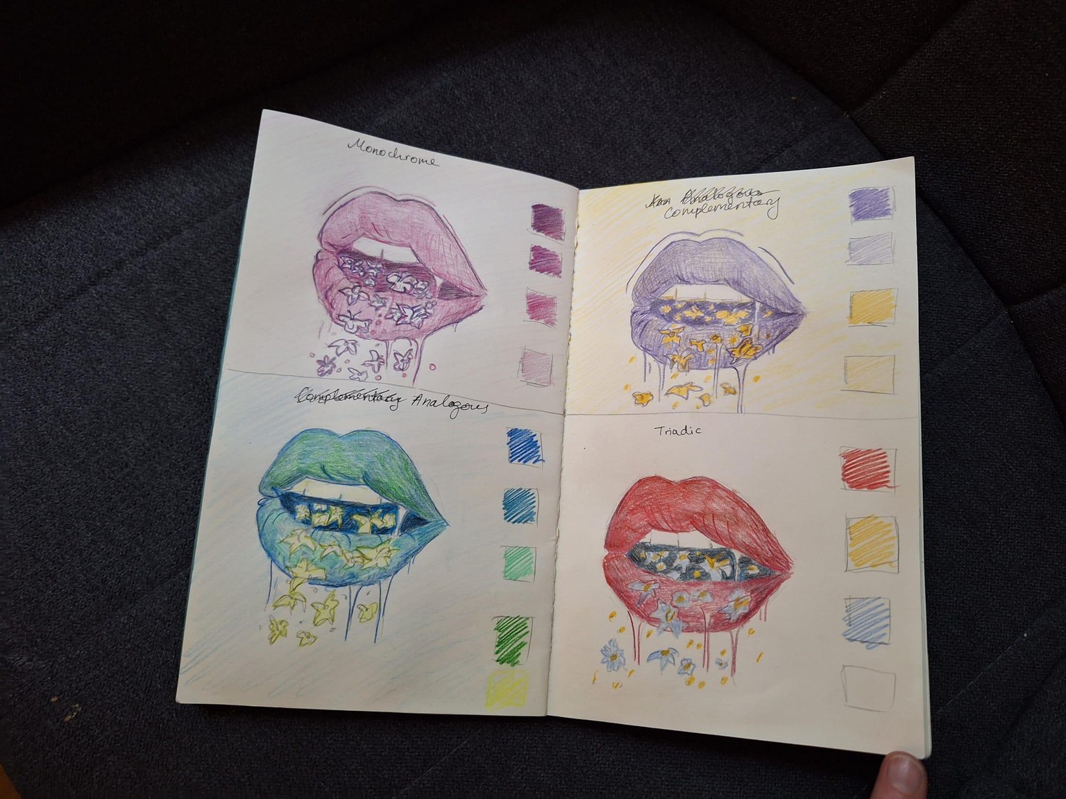 Experiment with colour combinations - image 1 - student project