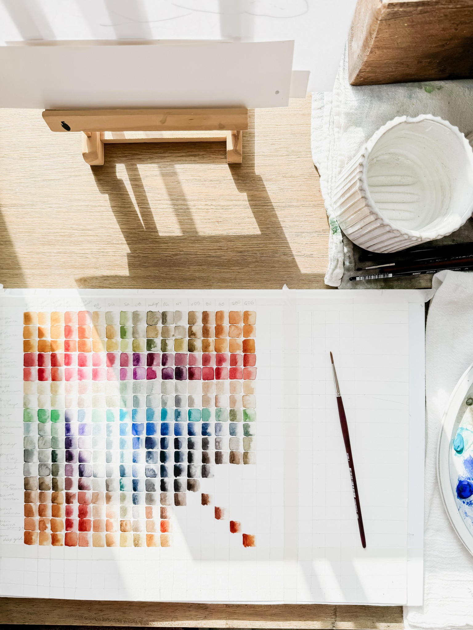Creating Watercolor Palettes - image 1 - student project