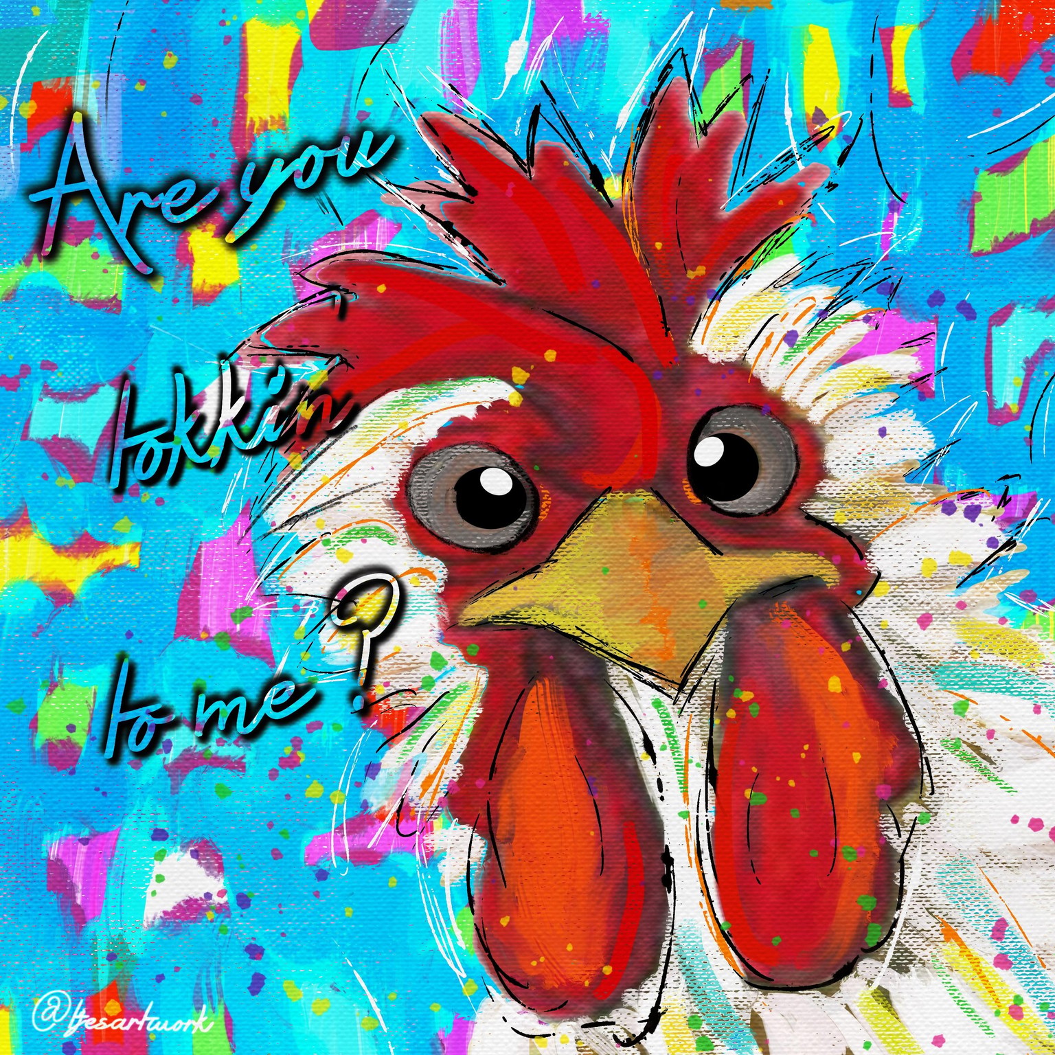 Are you tokkin’ to me? - image 1 - student project