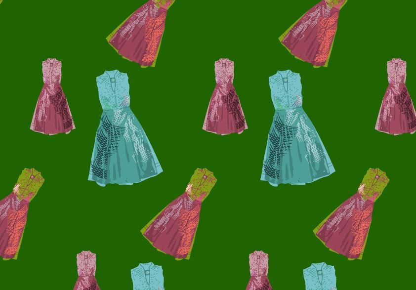 patterns with birds and flowers - image 7 - student project