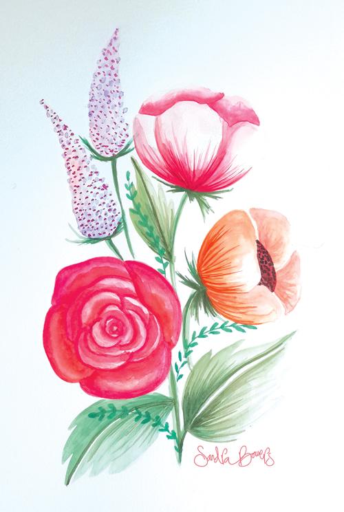 My Floral Bouquet - image 1 - student project