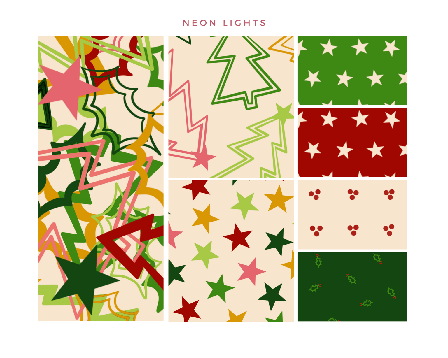 Neon Christmas Lights - image 1 - student project
