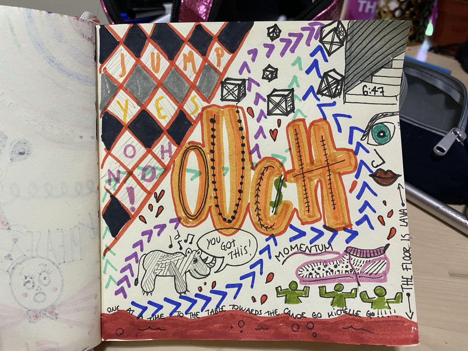 Doodling while the world burns - image 1 - student project