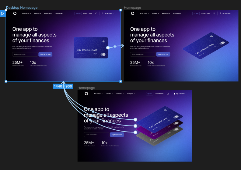 Prototyping and Interaction Design in Figma - image 1 - student project