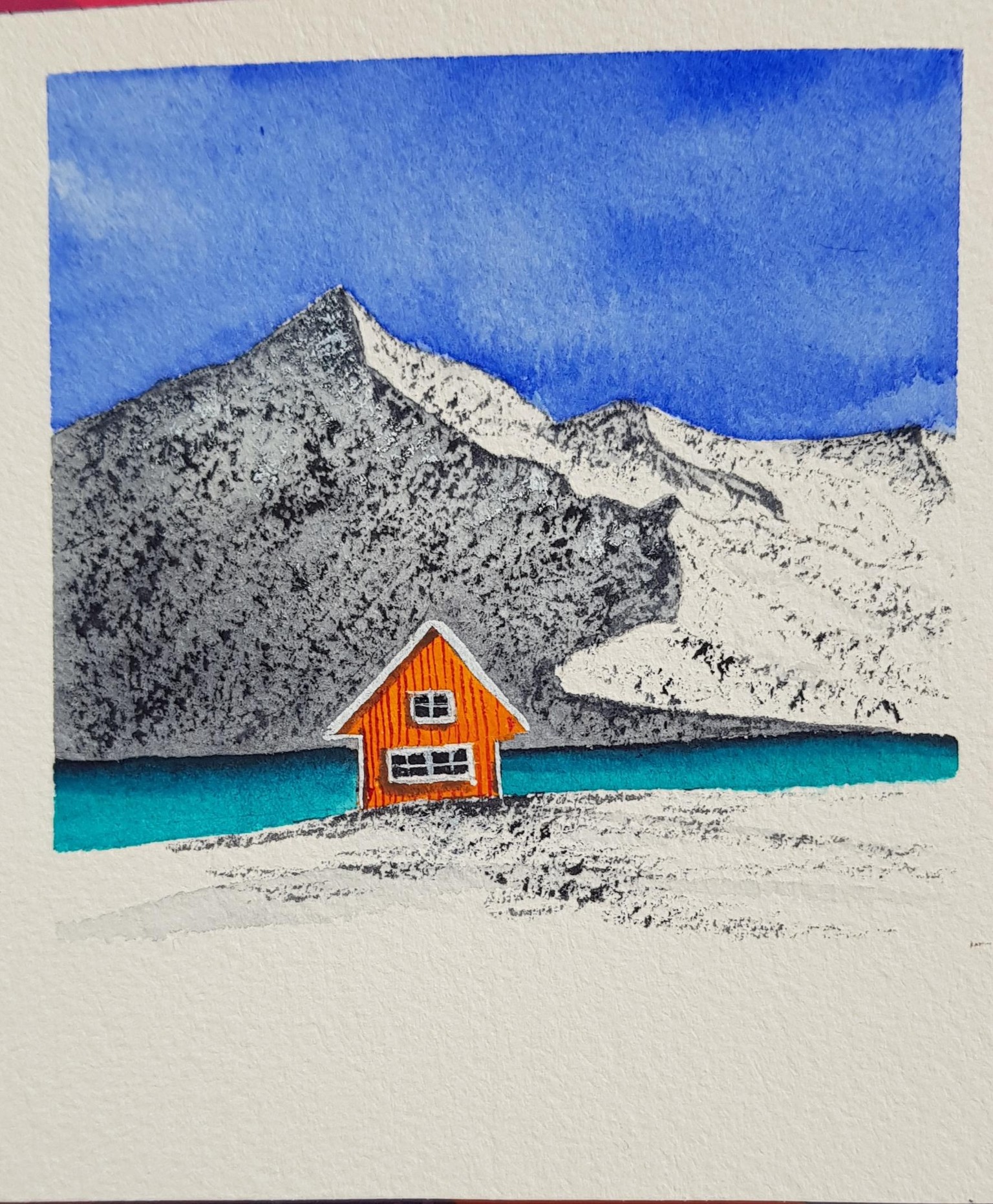Snow landscapes - image 3 - student project