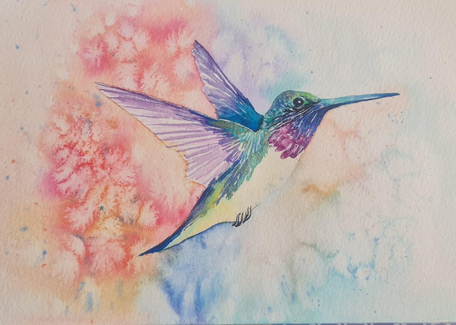My hummingbird - image 1 - student project