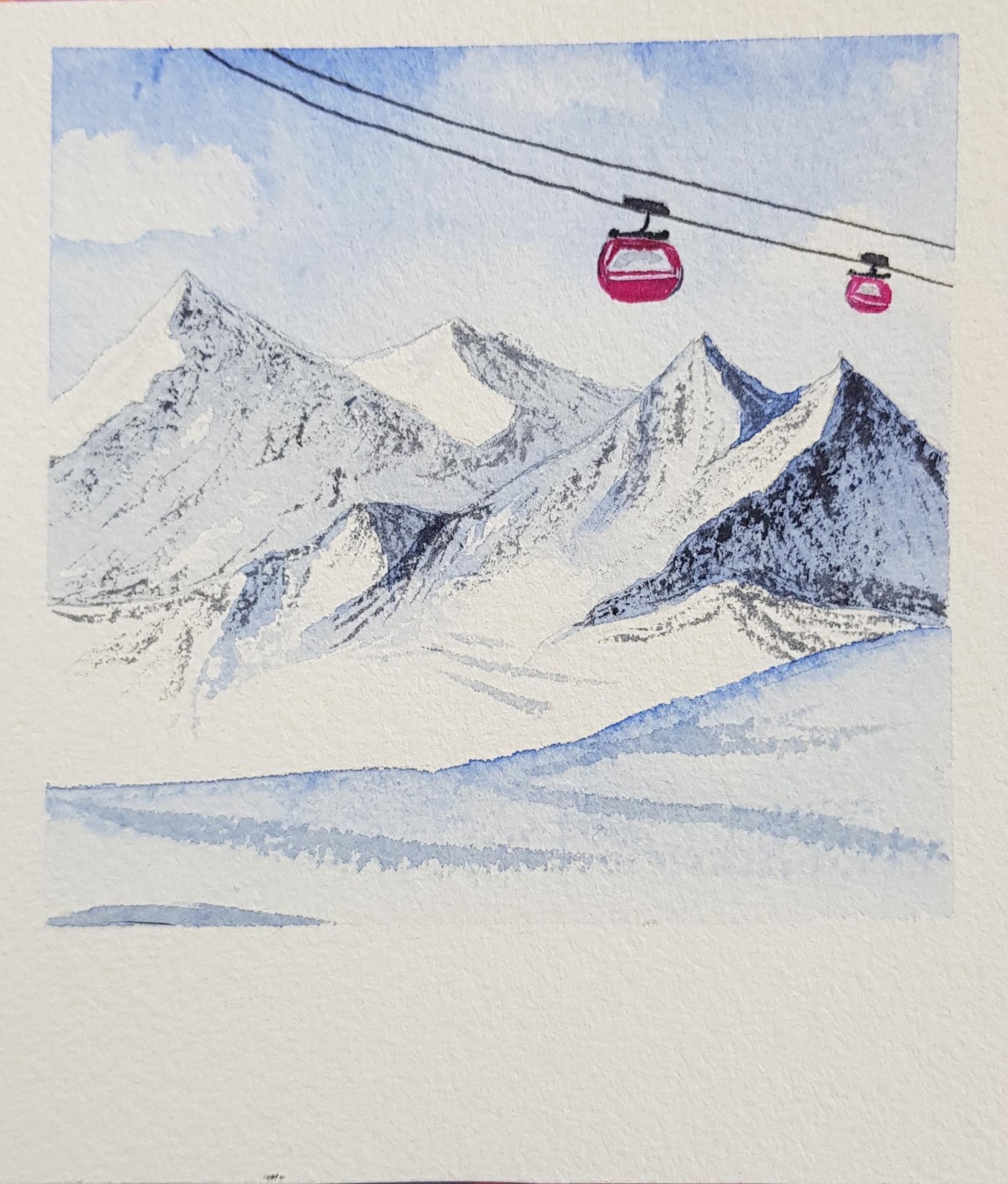 Snow landscapes - image 5 - student project