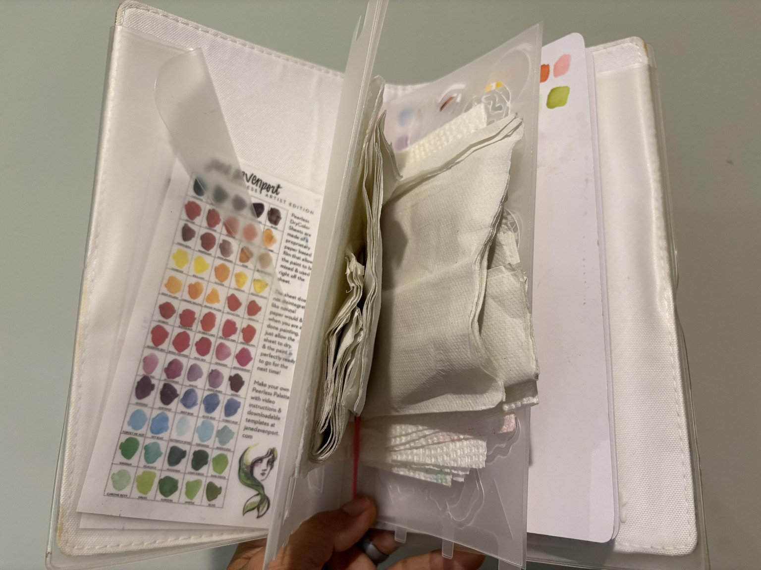 2-color travel palette - image 3 - student project