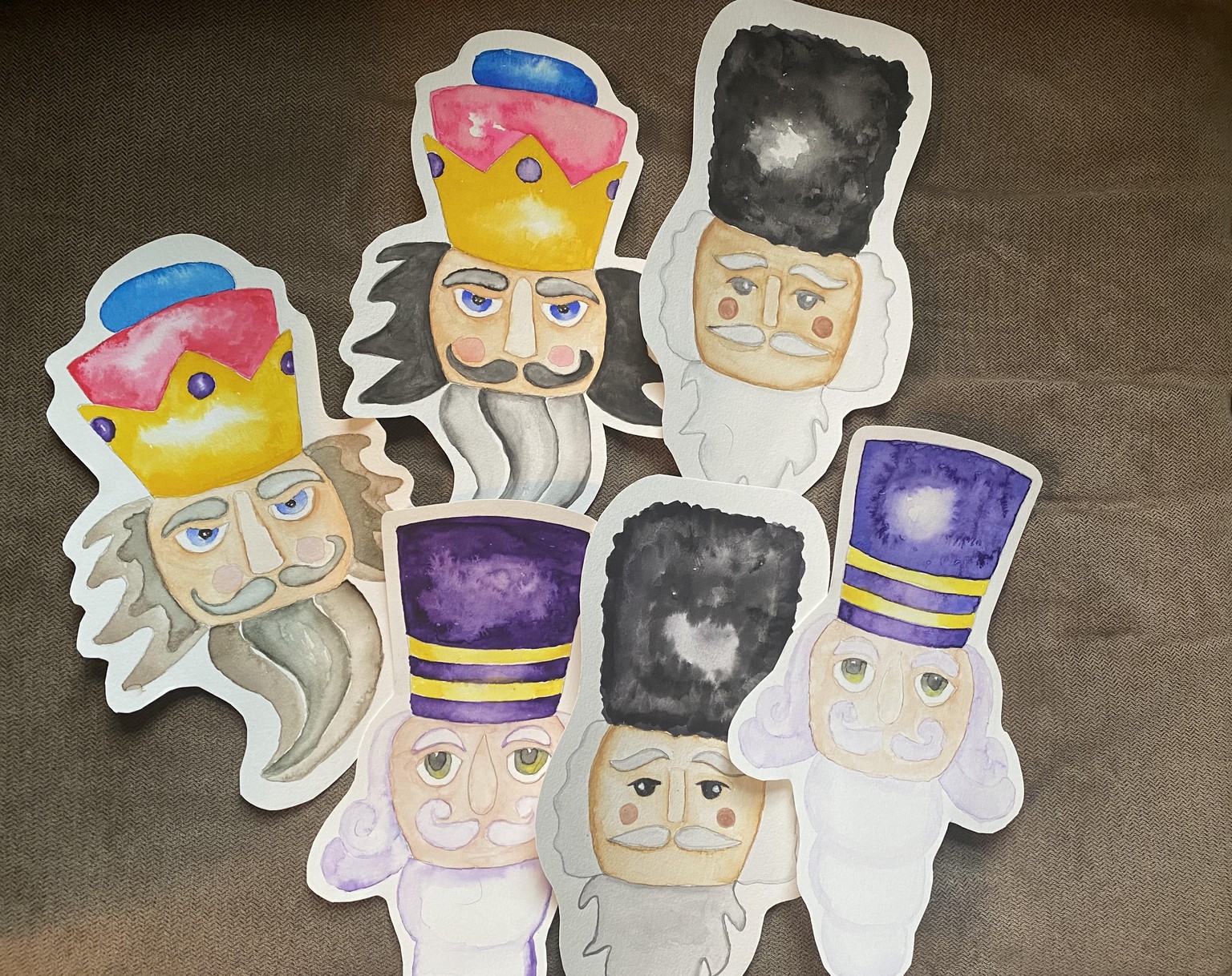 Nutcracker gift tags - image 1 - student project