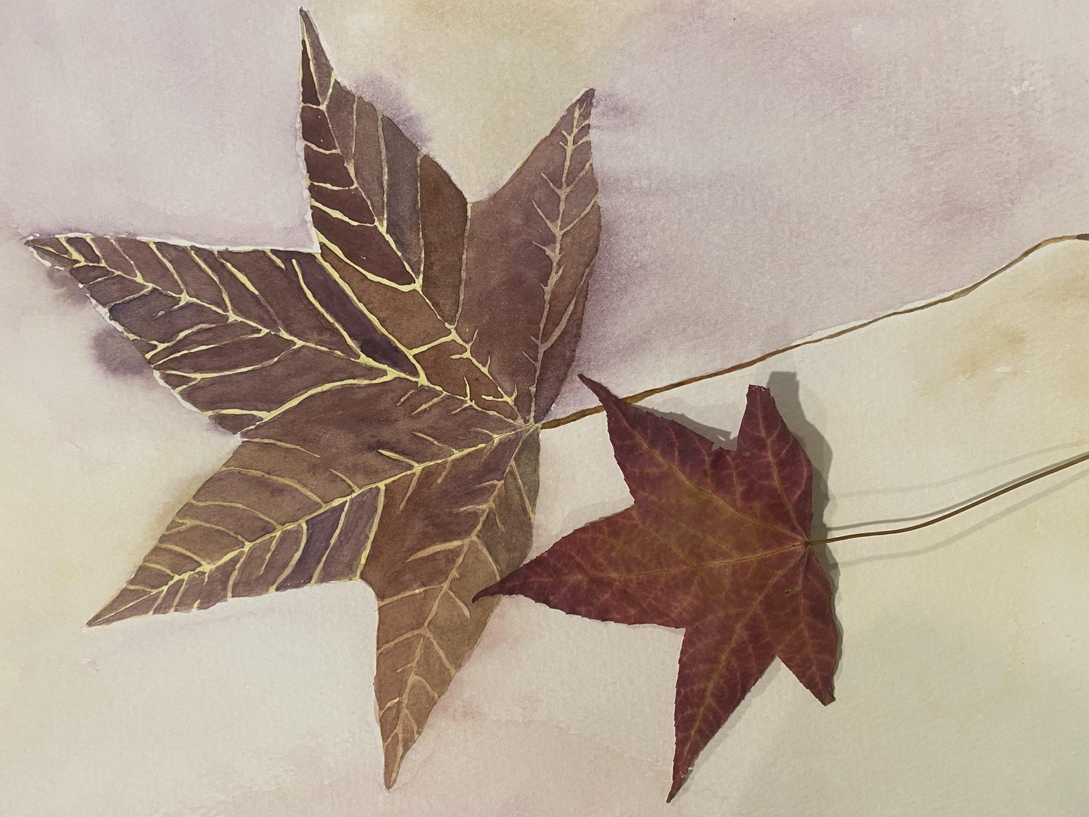 Autumn leaf - image 1 - student project
