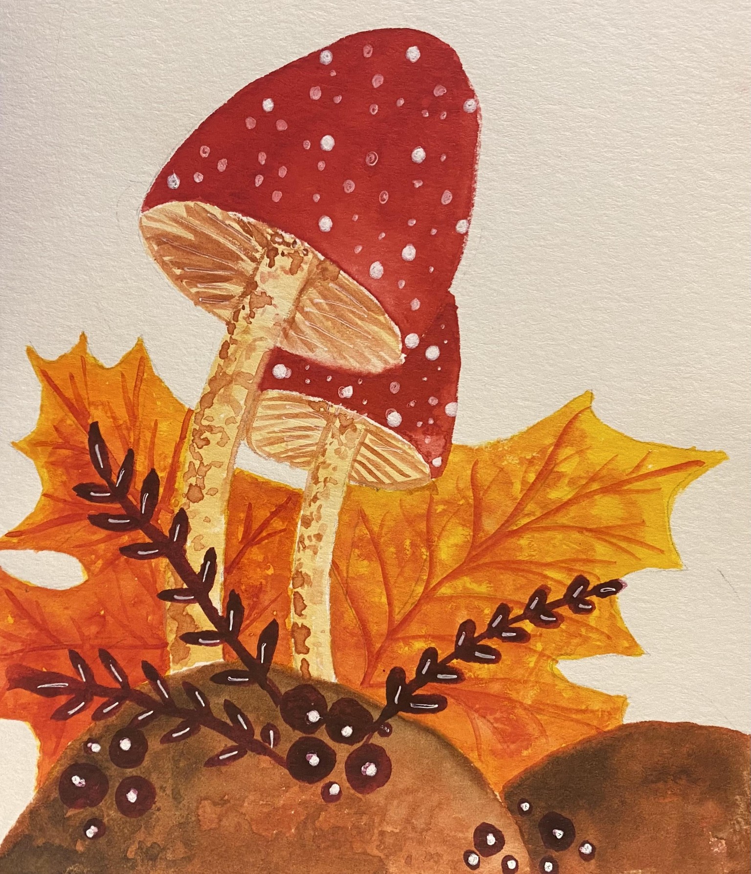 Autumn postcards - image 2 - student project