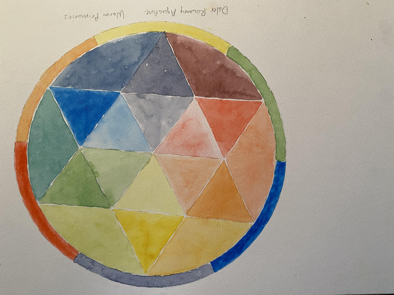 Color wheel mandalas I - image 4 - student project