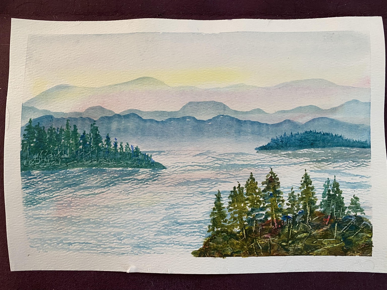 Easy landscape - image 1 - student project