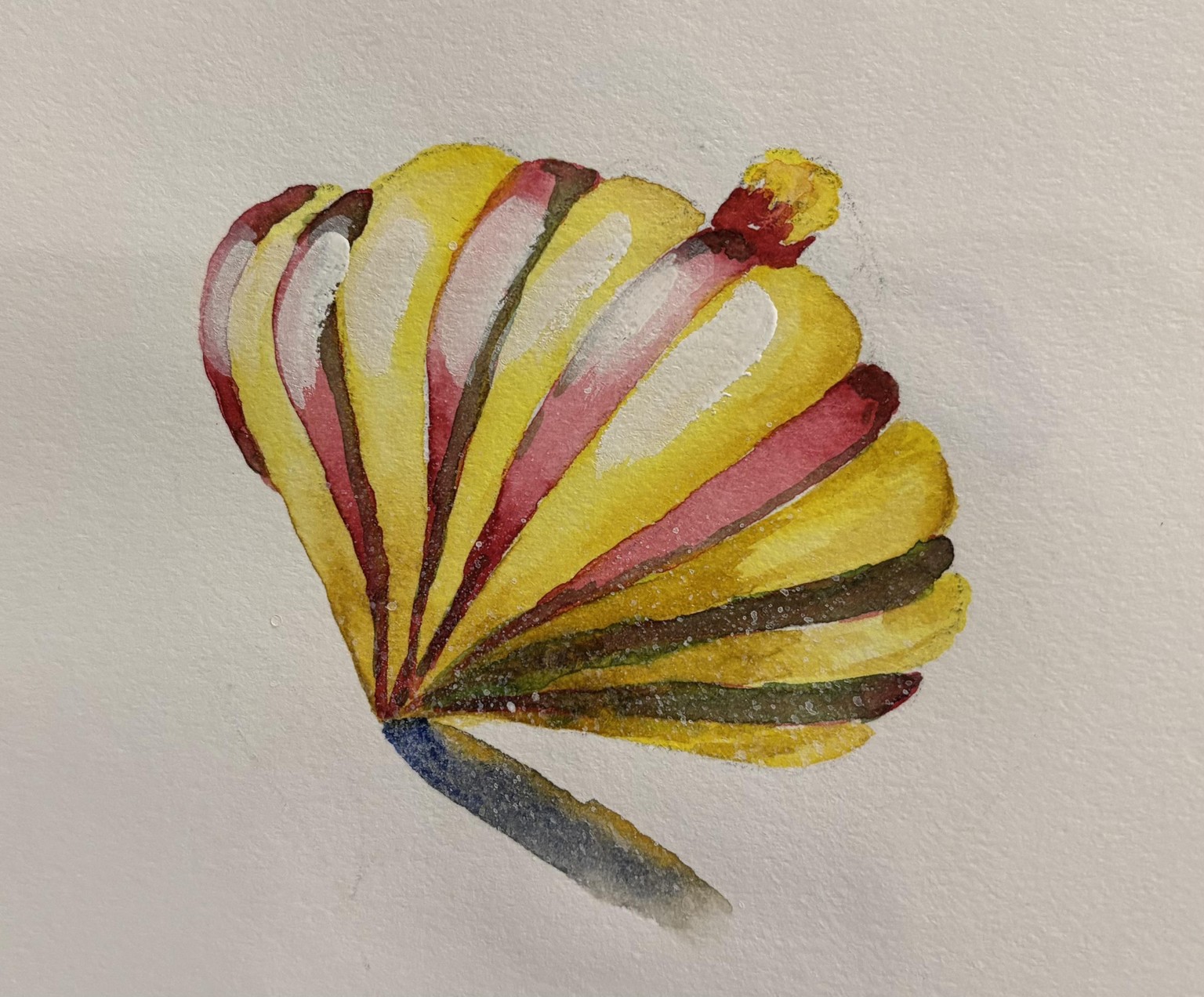 Advent watercolor paintings with Yana - image 2 - student project