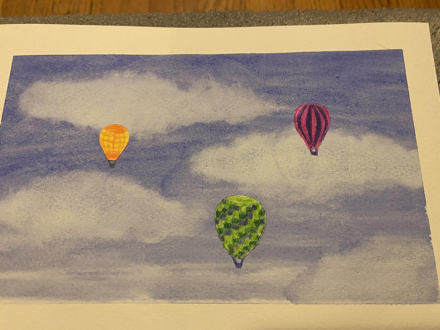 Hot air balloons - image 2 - student project