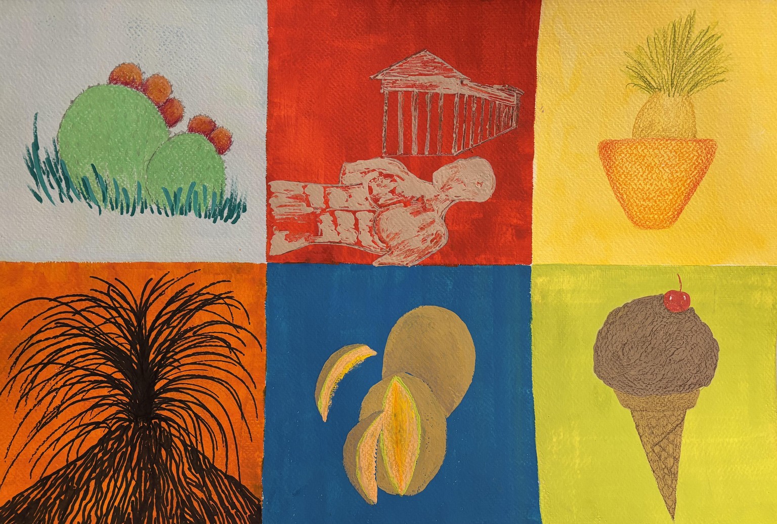Sicily mixed media - image 1 - student project
