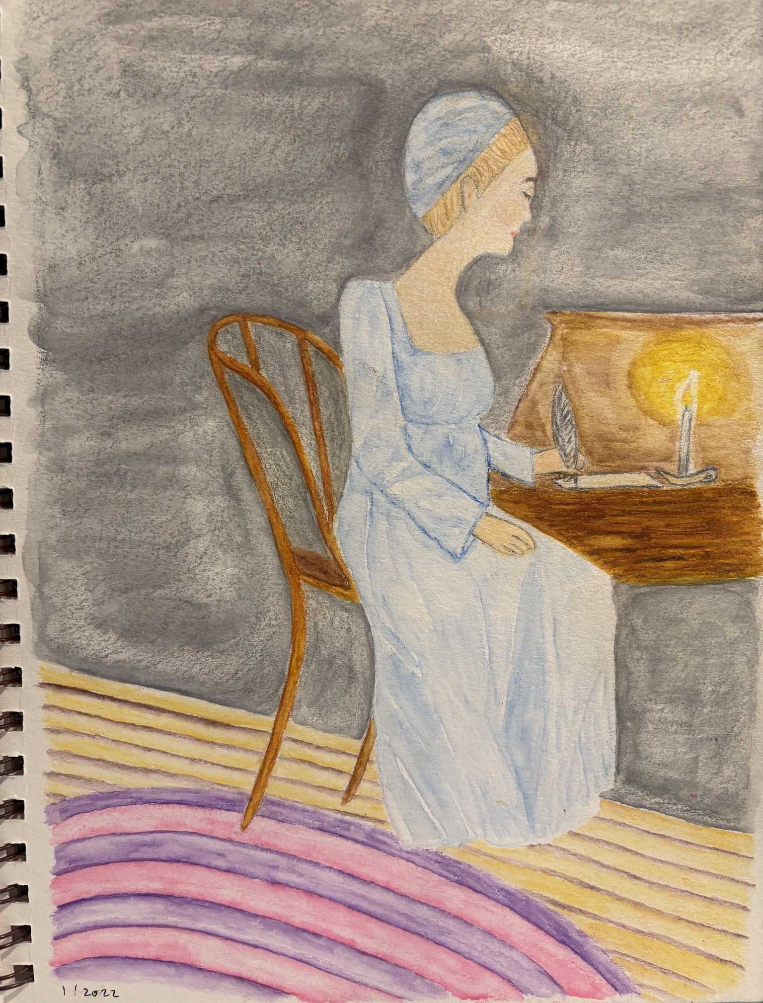 My first complete sketchbook - image 2 - student project