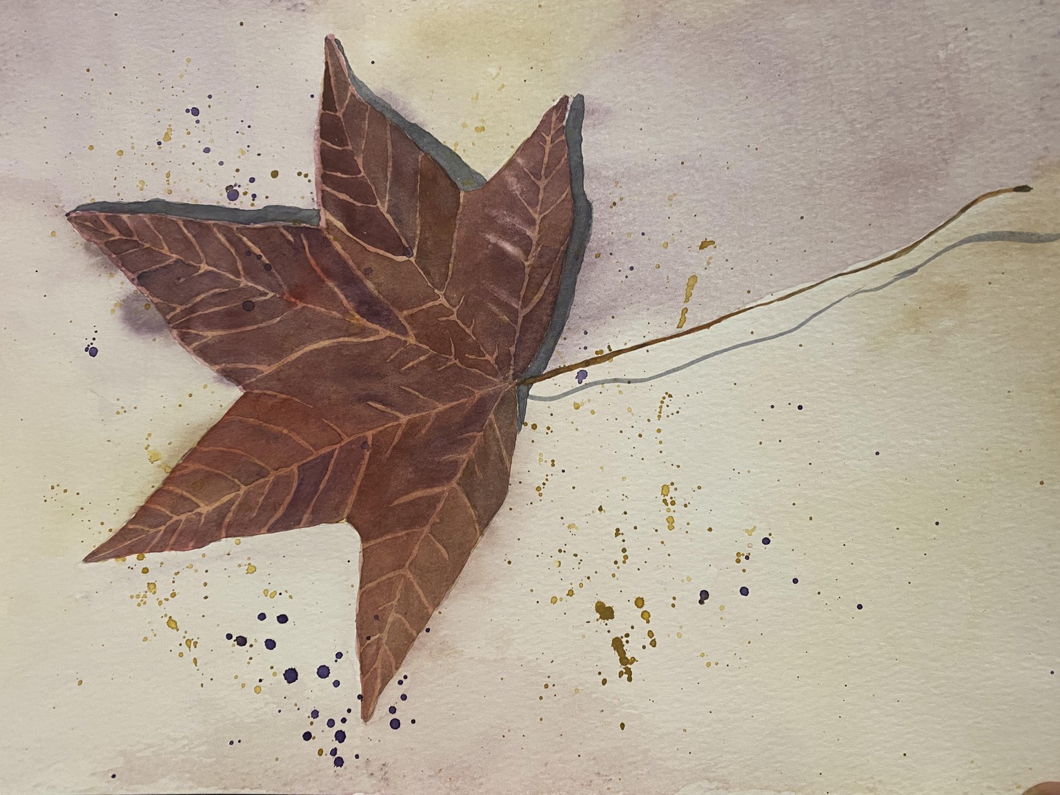 Autumn leaf - image 2 - student project