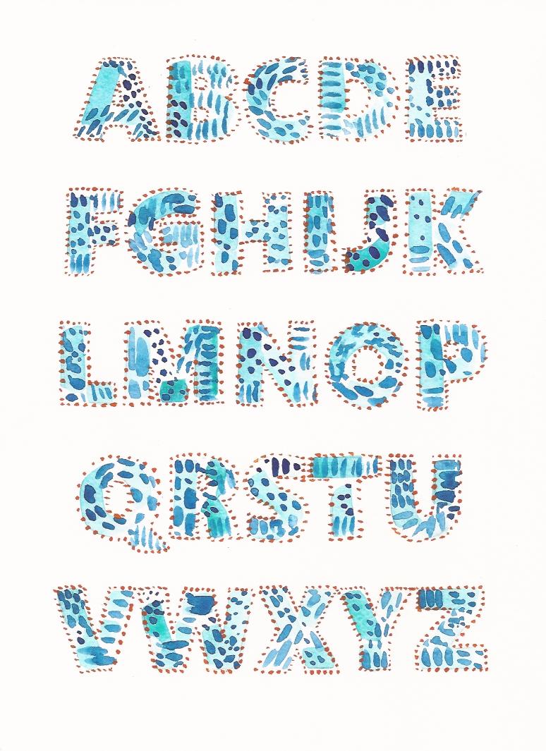 Alphabets sample projects - image 4 - student project