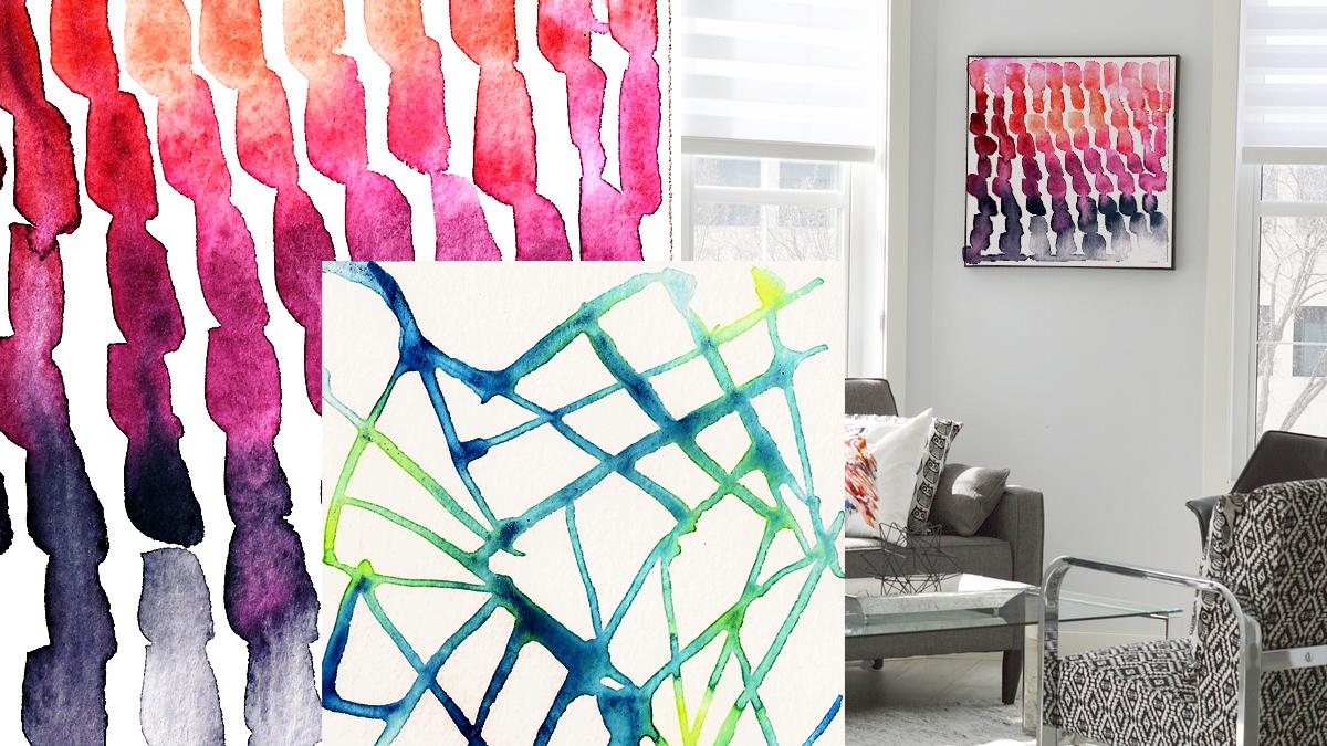 Stunning Watercolor Textures {Sample Project} - image 1 - student project