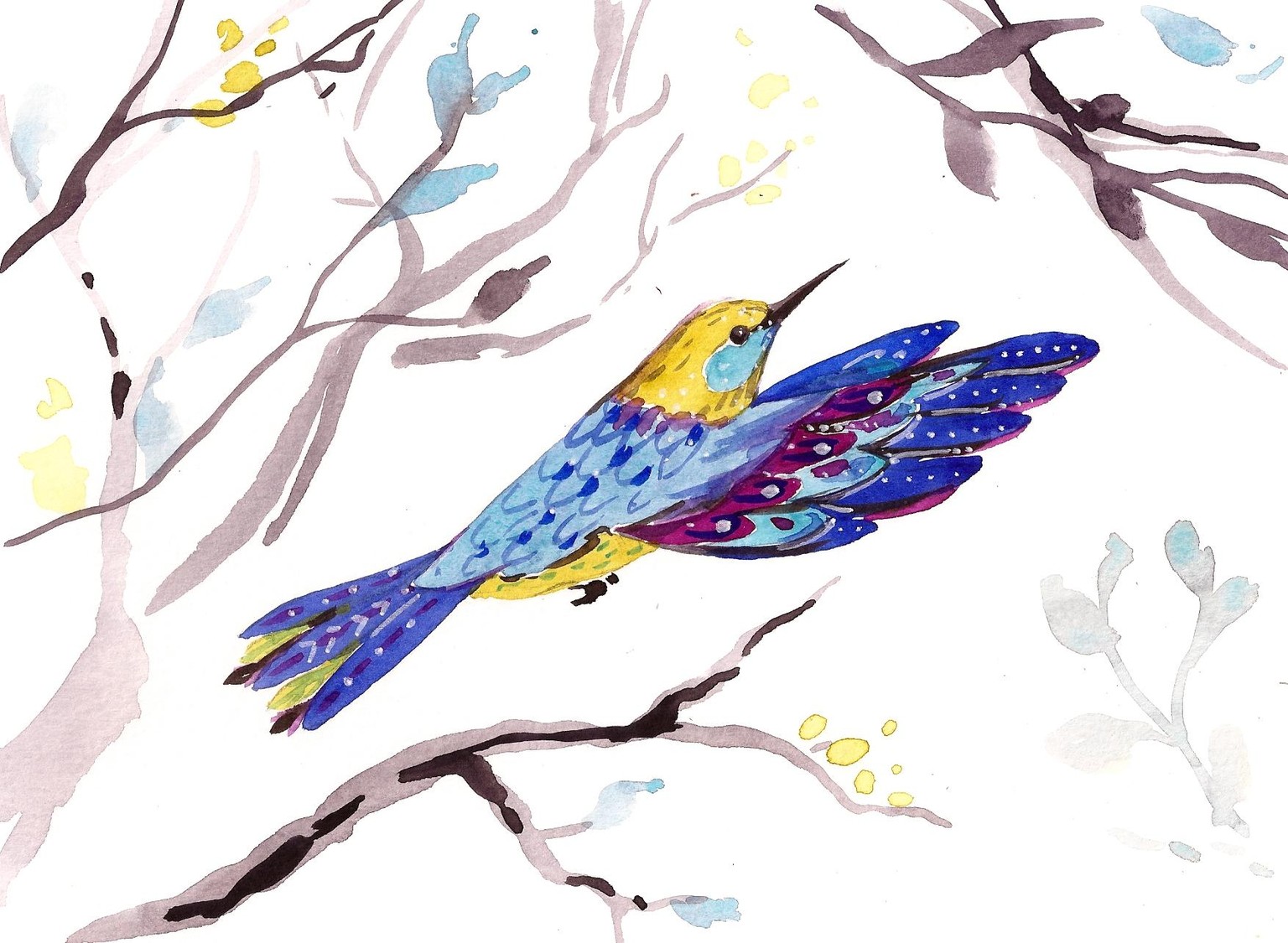 Whimsical Birds Sample Project - image 1 - student project