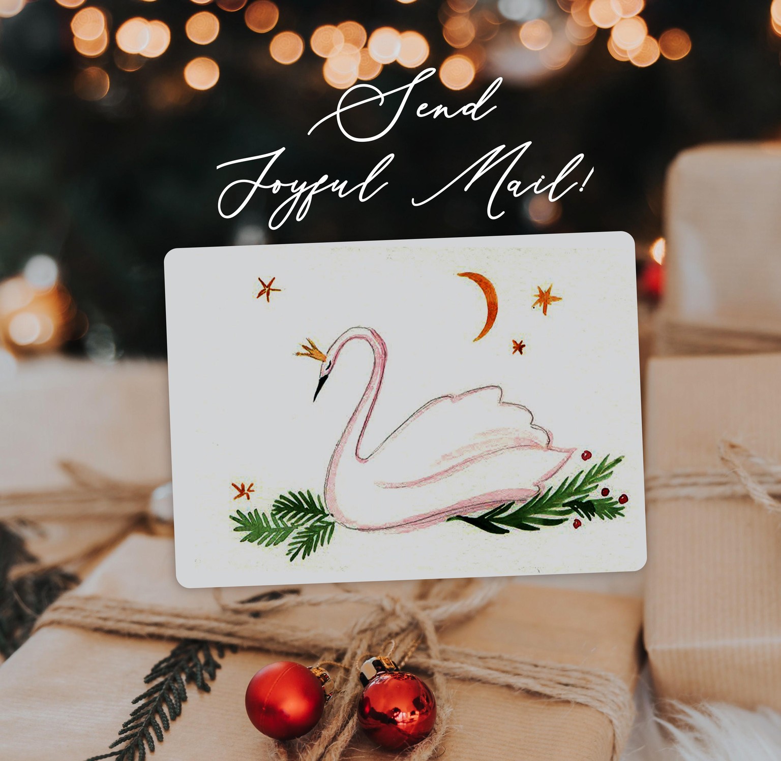 Watercolor Holiday Cards - Sample Project - image 1 - student project