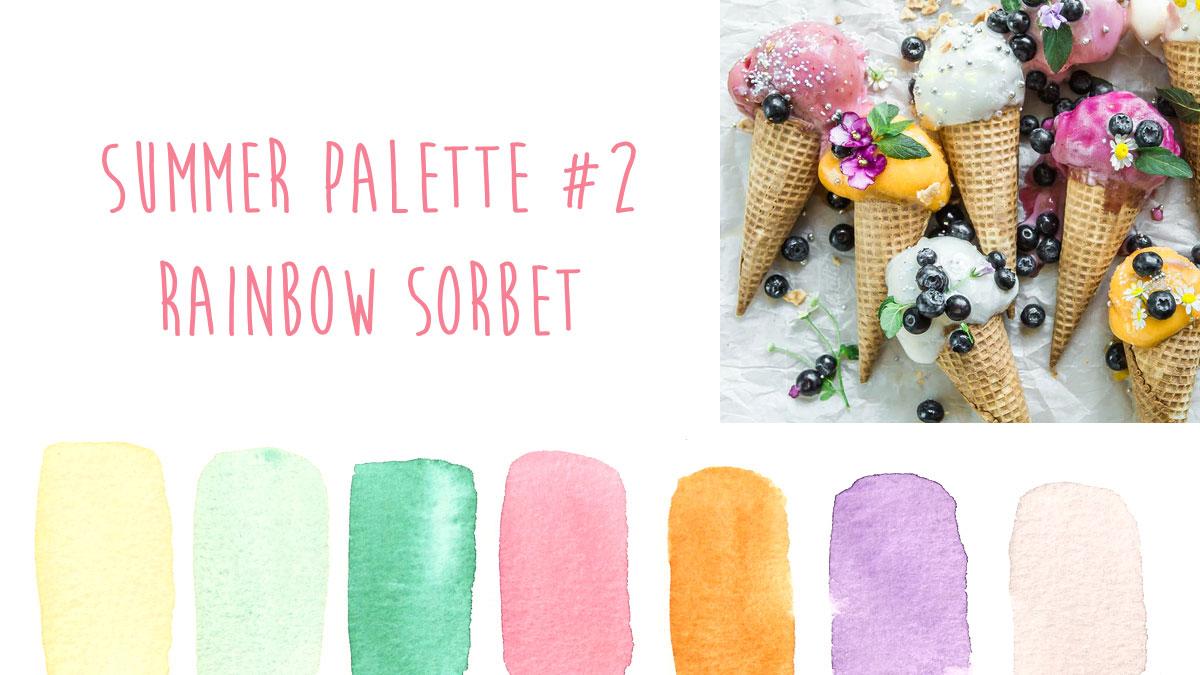 Summer Color Trends {Sample Project} - image 2 - student project