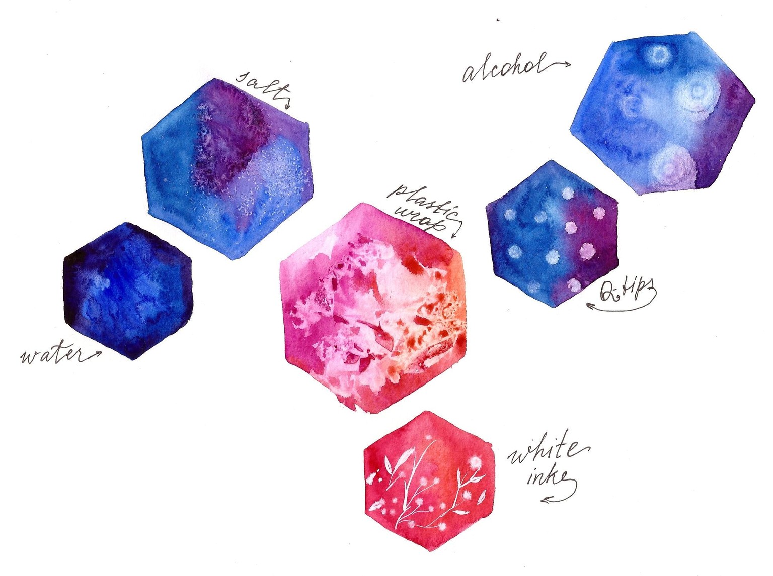 Essential Watercolor Techniques Sample Project - image 4 - student project