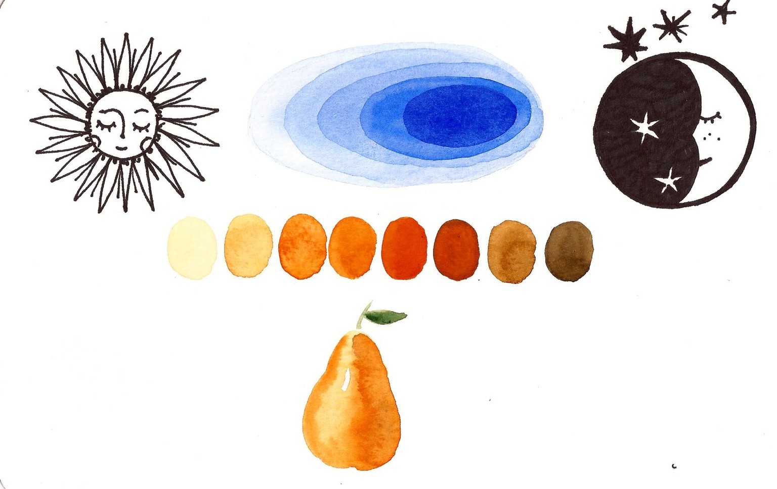 Essential Watercolor Techniques Sample Project - image 5 - student project