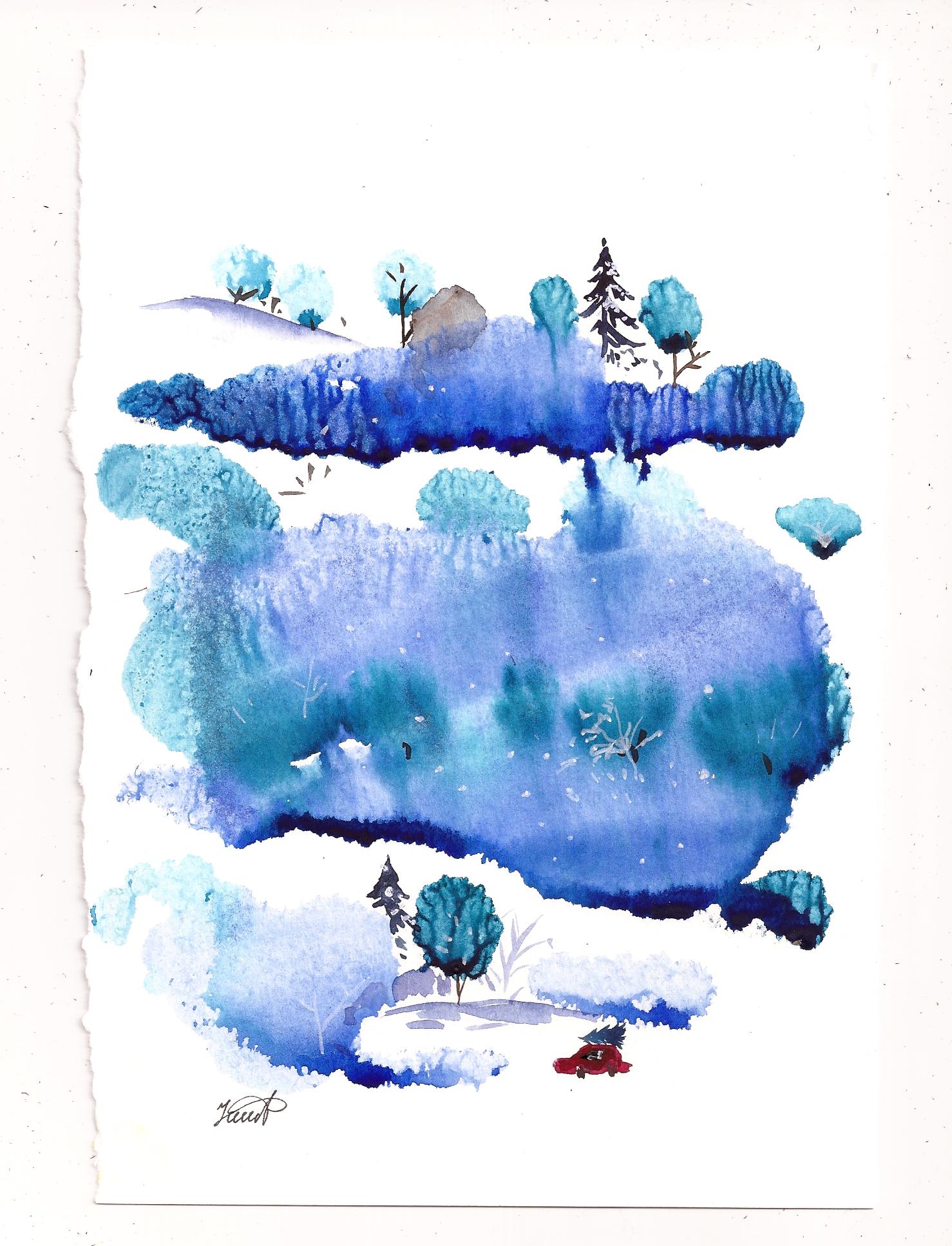 Monotype Art with Ana Sokolova - image 1 - student project