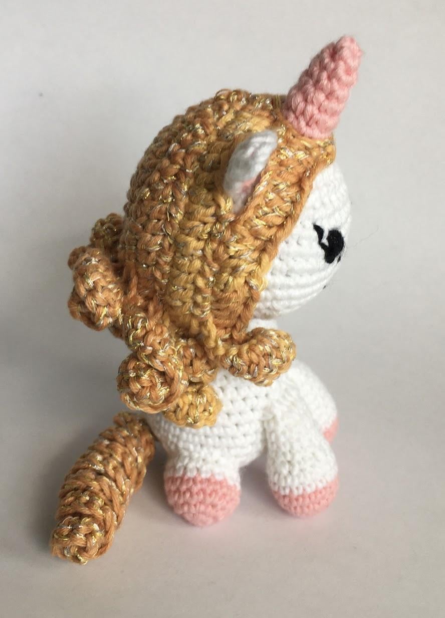 Unicorn - crocheting - image 2 - student project
