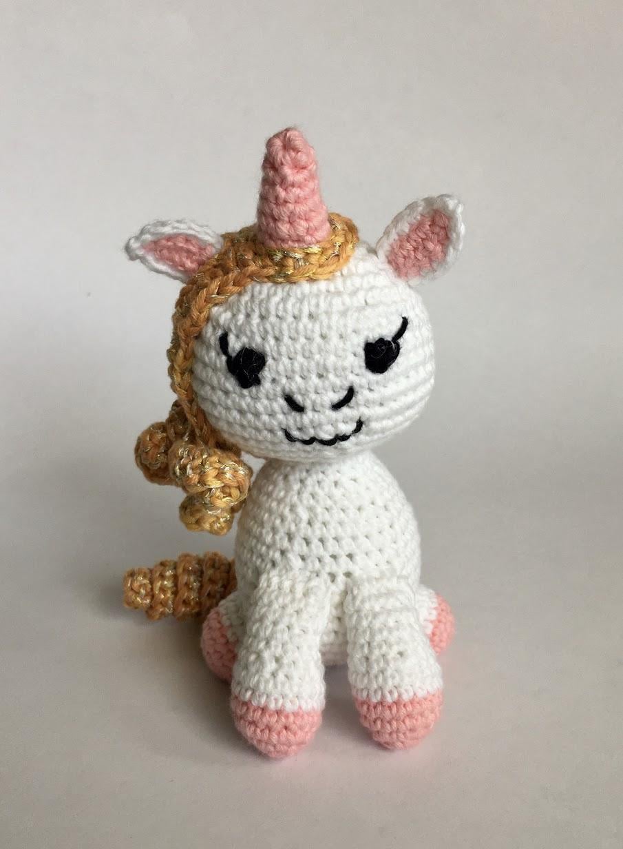 Unicorn - crocheting - image 1 - student project