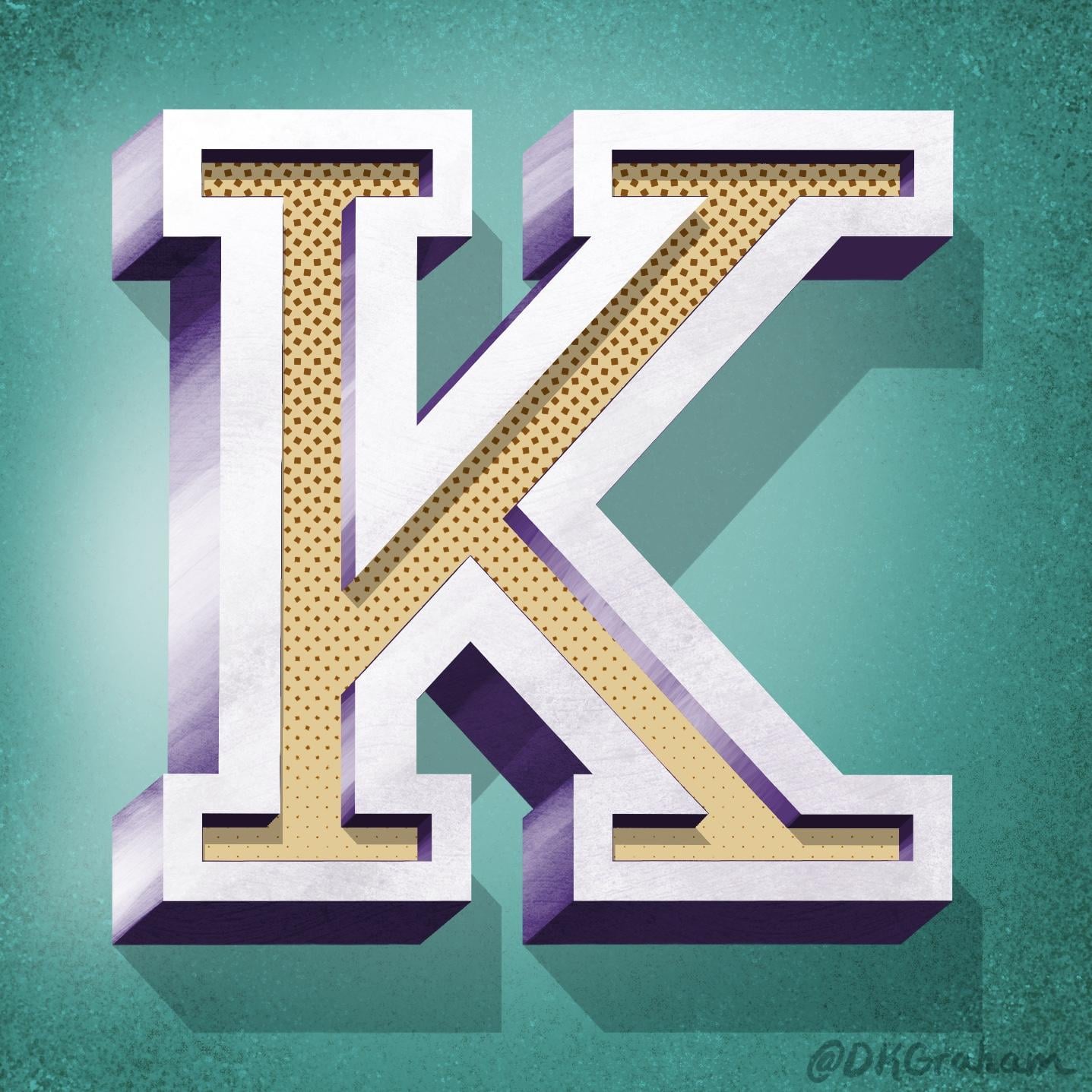 3D Letter K - image 1 - student project