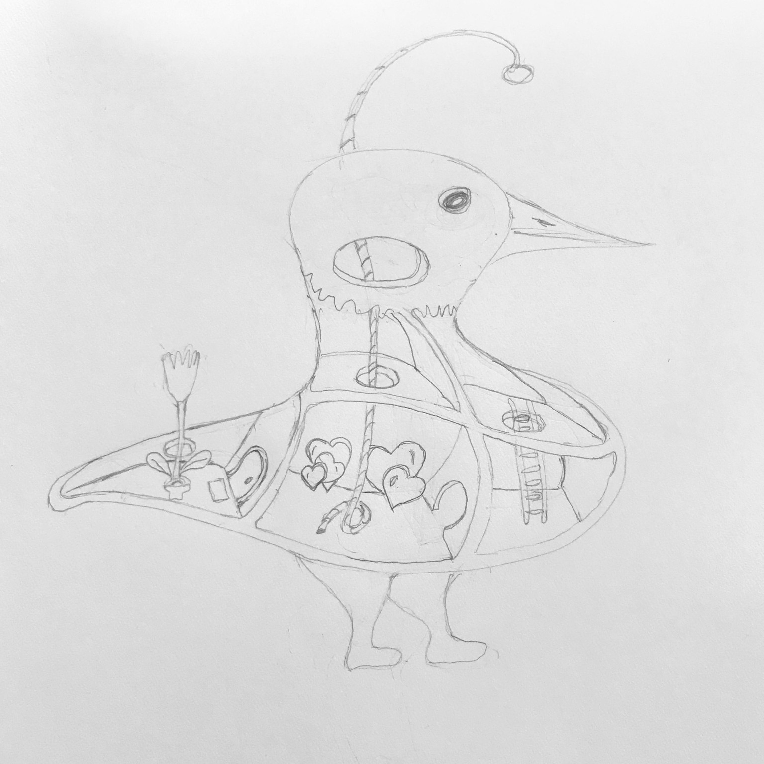 Inside Out: my first drawing EVER - image 1 - student project