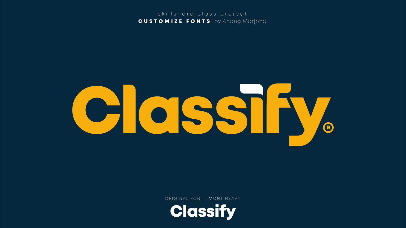 Font Customization on Ai - image 1 - student project