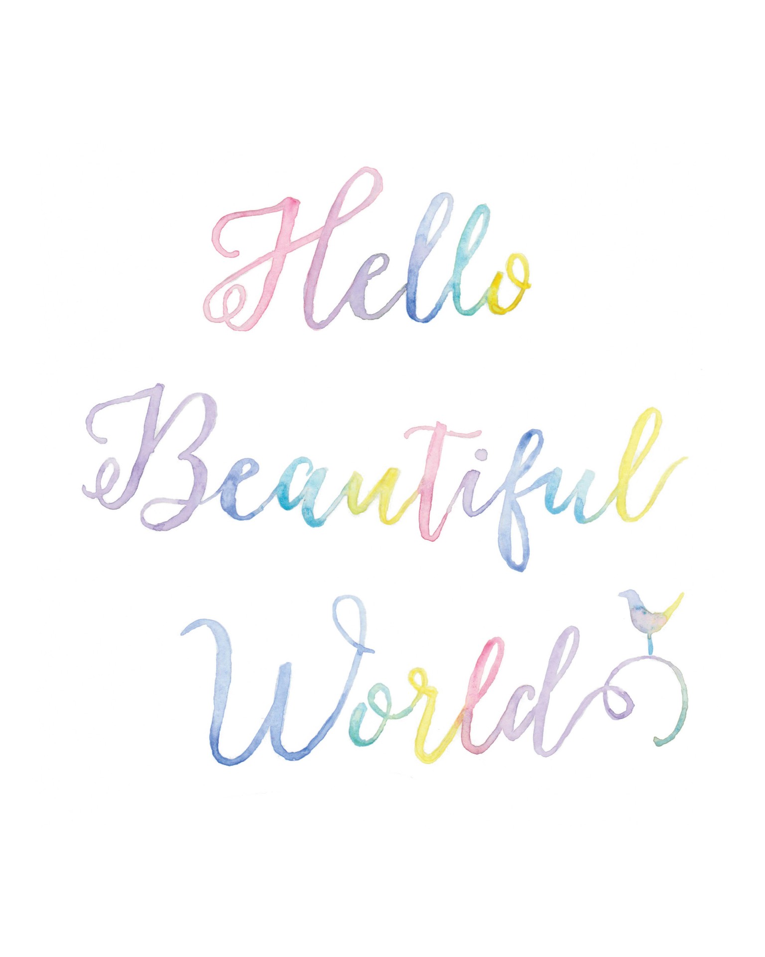 Hello Beautiful World - image 1 - student project