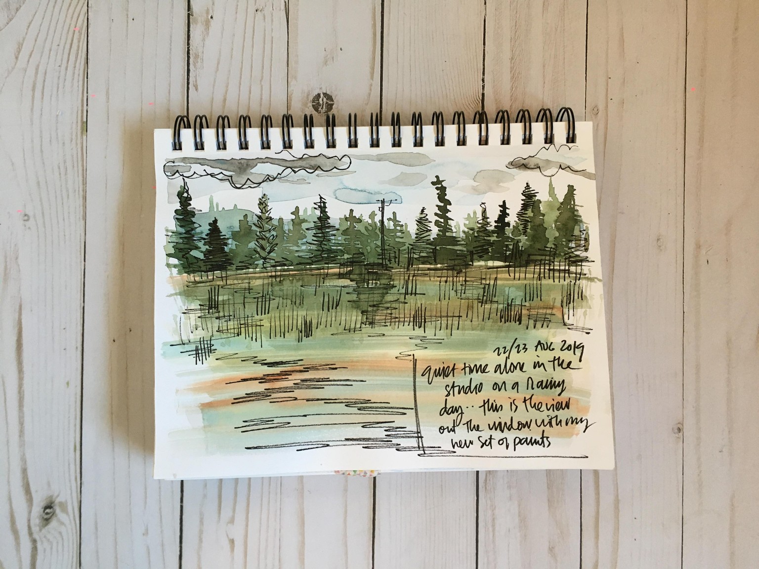 Fun stickers from a quick art journal page - image 1 - student project