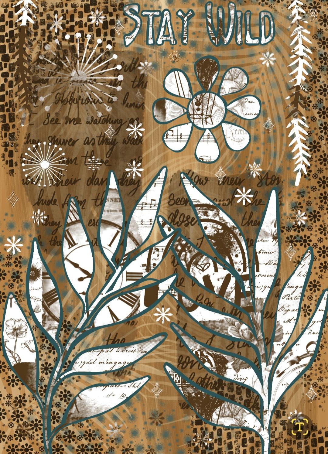 Peekaboo Mixed media - image 3 - student project