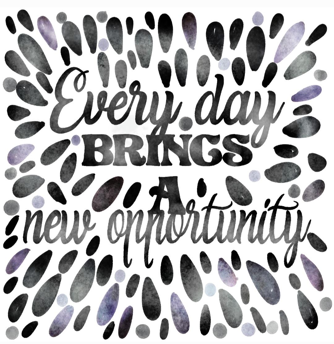 Watercolour lettering - image 1 - student project